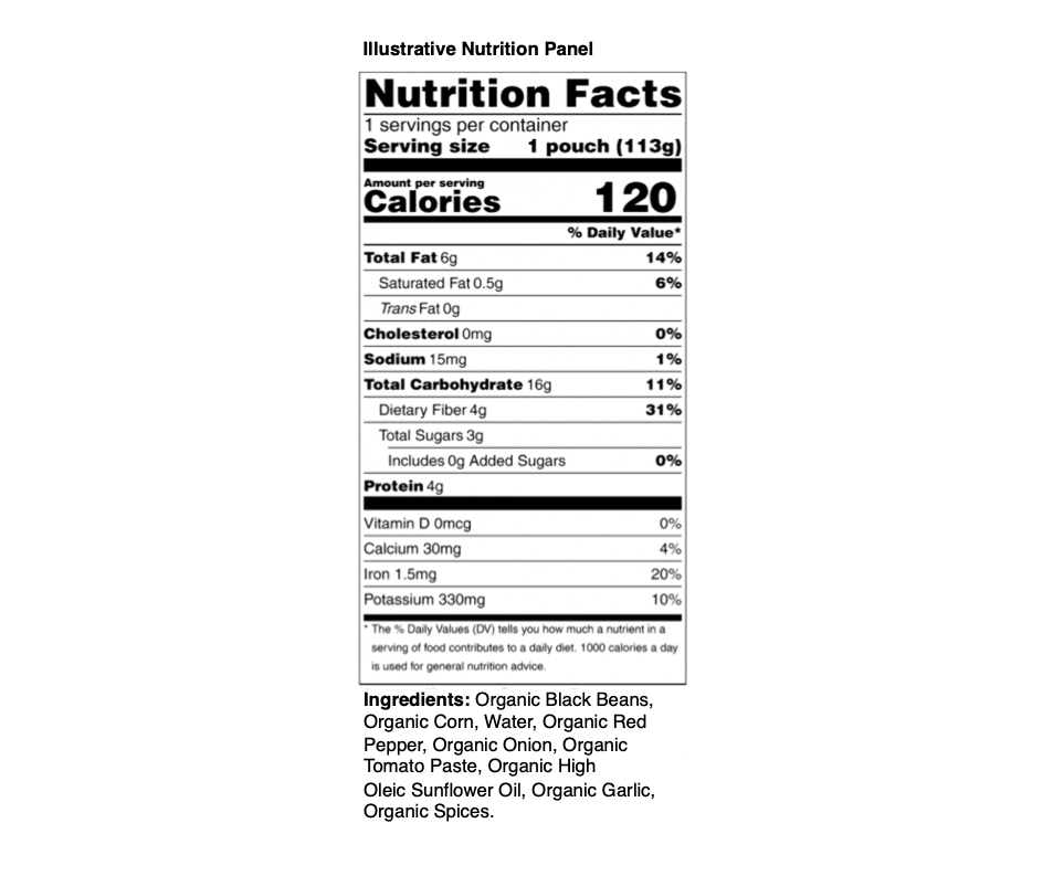 6 Pack of Organic Black Bean and Veggie - Cultr. by Created for Culture asianowned aapimarketplace asianownedkids asianownedkidsproducts asianownedbrands