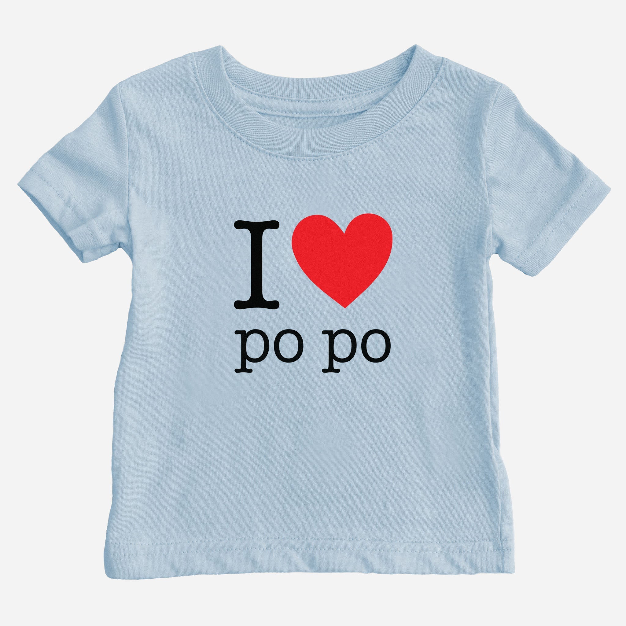 I Heart Grandma Cantonese Baby T-Shirt (Maternal)