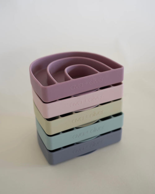 Rainbow Plate - Cultr. by Created for Culture asianowned aapimarketplace asianownedkids asianownedkidsproducts asianownedbrands