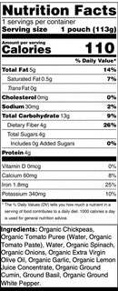 6 Pack of Organic Chickpeas with Greens - Cultr. by Created for Culture asianowned aapimarketplace asianownedkids asianownedkidsproducts asianownedbrands