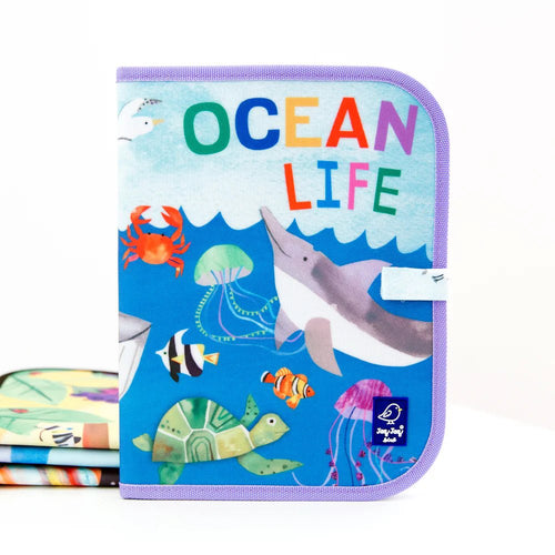 Ocean Activity Place Mat and Chalkboard Reusable Mat - Cultr. by Created for Culture asianowned aapimarketplace asianownedkids asianownedkidsproducts asianownedbrands