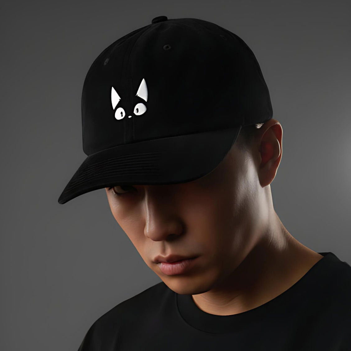 Amazed Cat Corduroy Hat