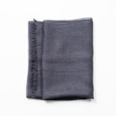 Coco Brown Hand Woven Linen Silk Blend Scarf