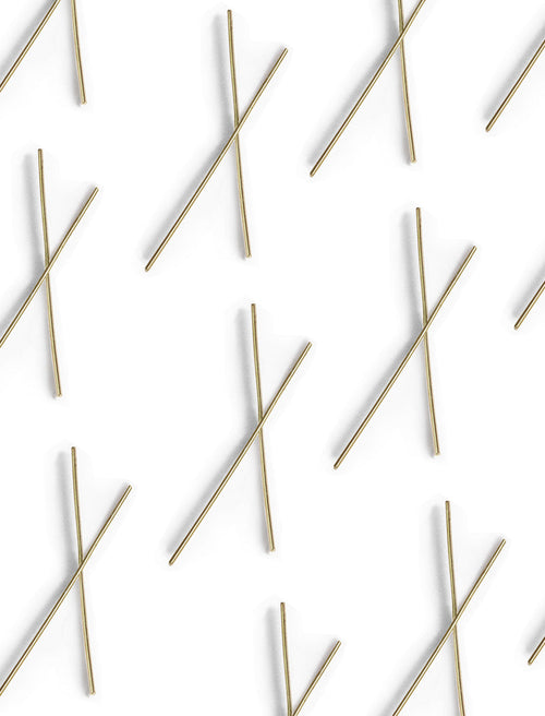 CHOPSTICK Long Earrings | Sterling Silver
