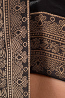 Ciara Black Tiered Lehenga Choli Set