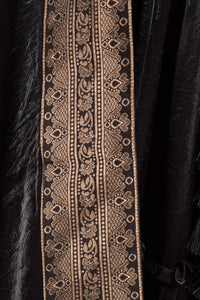 Ciara Black Tiered Lehenga Choli Set