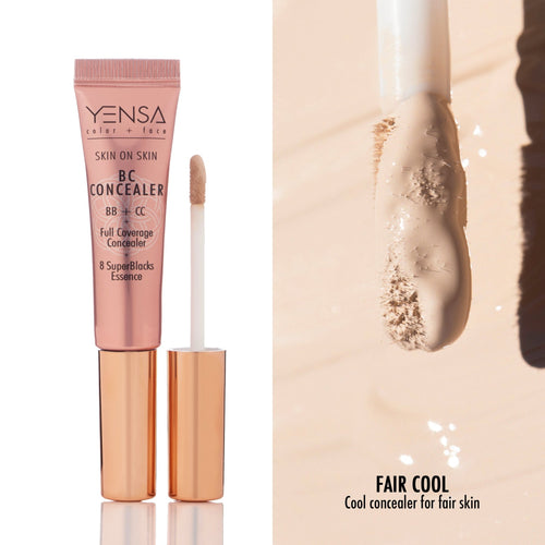 Skin On Skin BB + CC Full Coverage Hyaluronic Serum Concealer - Cultr. by Created for Culture asianowned aapimarketplace asianownedkids asianownedkidsproducts asianownedbrands