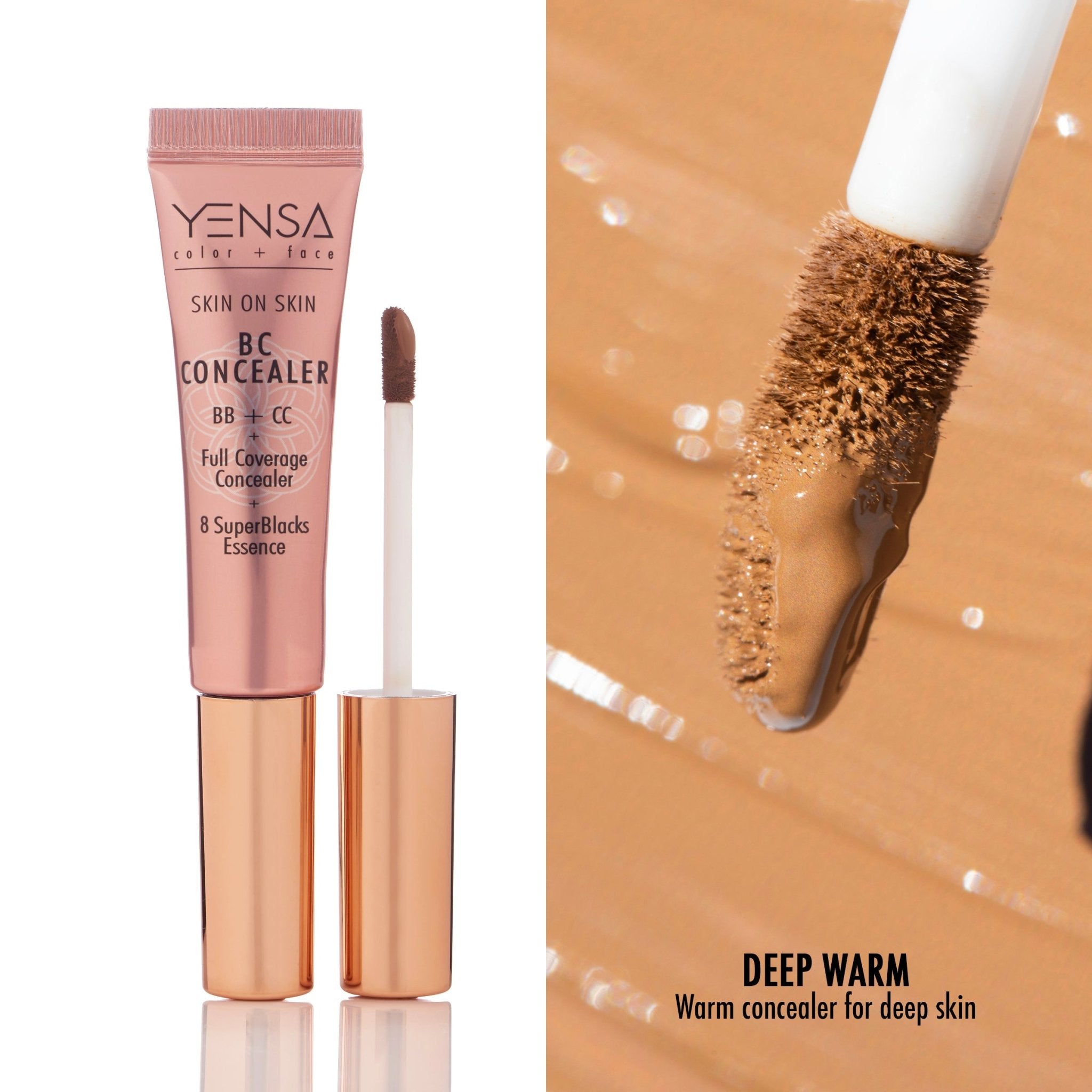 Skin On Skin BB + CC Full Coverage Hyaluronic Serum Concealer - Cultr. by Created for Culture asianowned aapimarketplace asianownedkids asianownedkidsproducts asianownedbrands