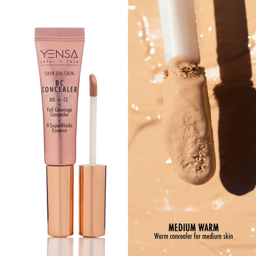 Skin On Skin BB + CC Full Coverage Hyaluronic Serum Concealer - Cultr. by Created for Culture asianowned aapimarketplace asianownedkids asianownedkidsproducts asianownedbrands