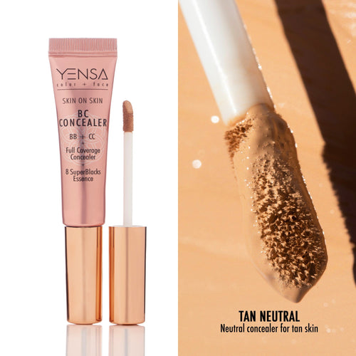 Skin On Skin BB + CC Full Coverage Hyaluronic Serum Concealer - Cultr. by Created for Culture asianowned aapimarketplace asianownedkids asianownedkidsproducts asianownedbrands