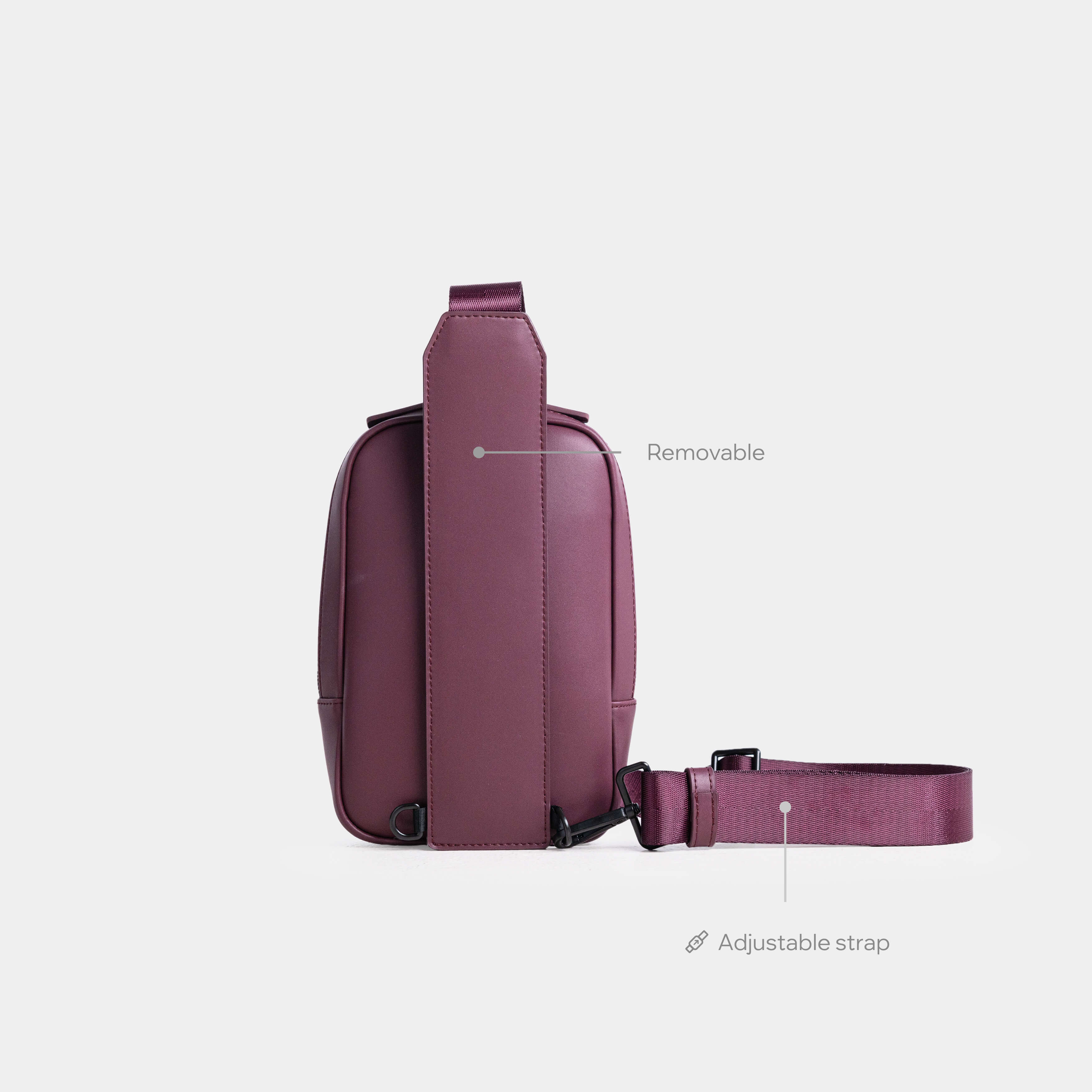 Essentials Crossbody - Japan Edition | Kamakura Burgundy