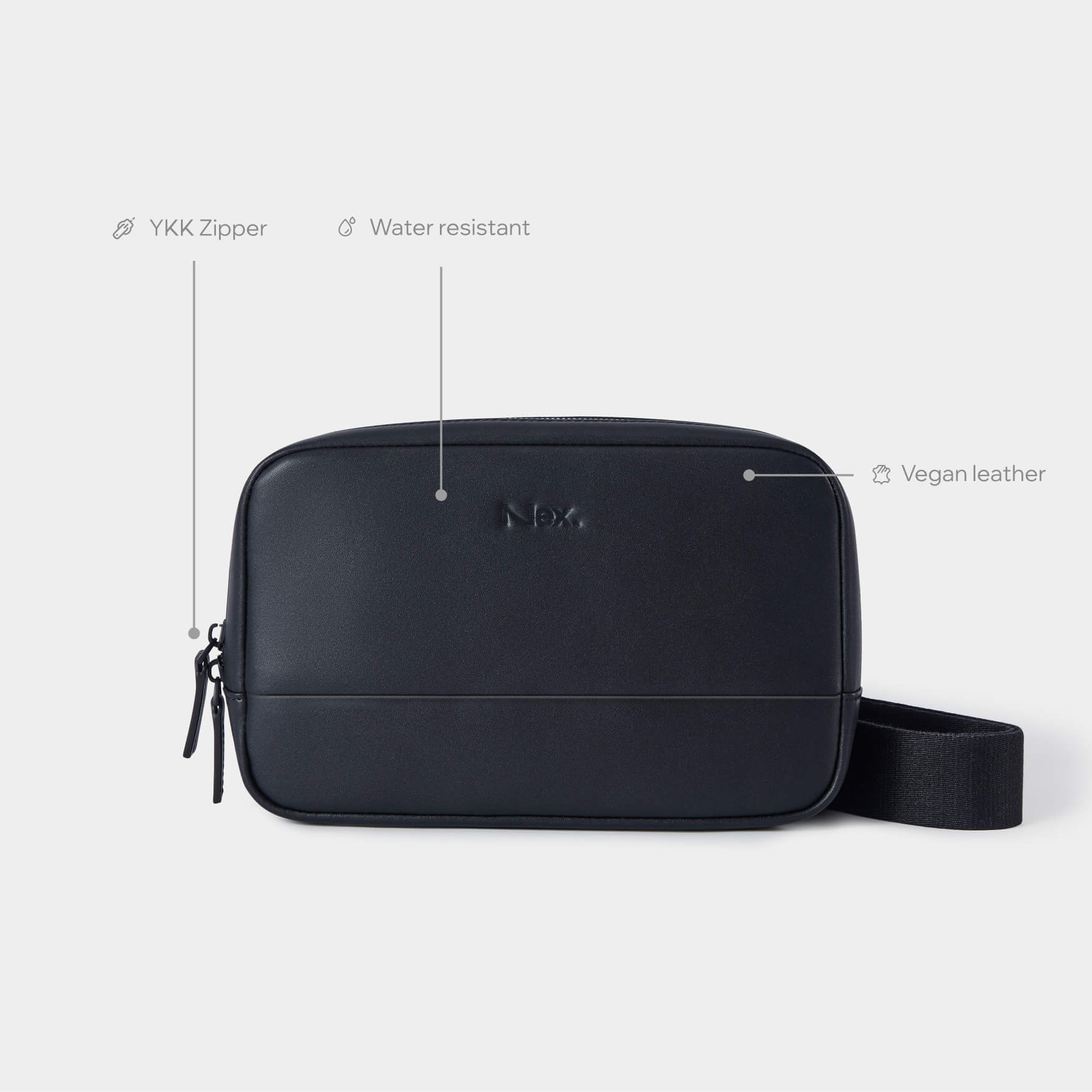 Crossbody - Hawaii Edition | Punaluu Obsidian, Nex Ones Only