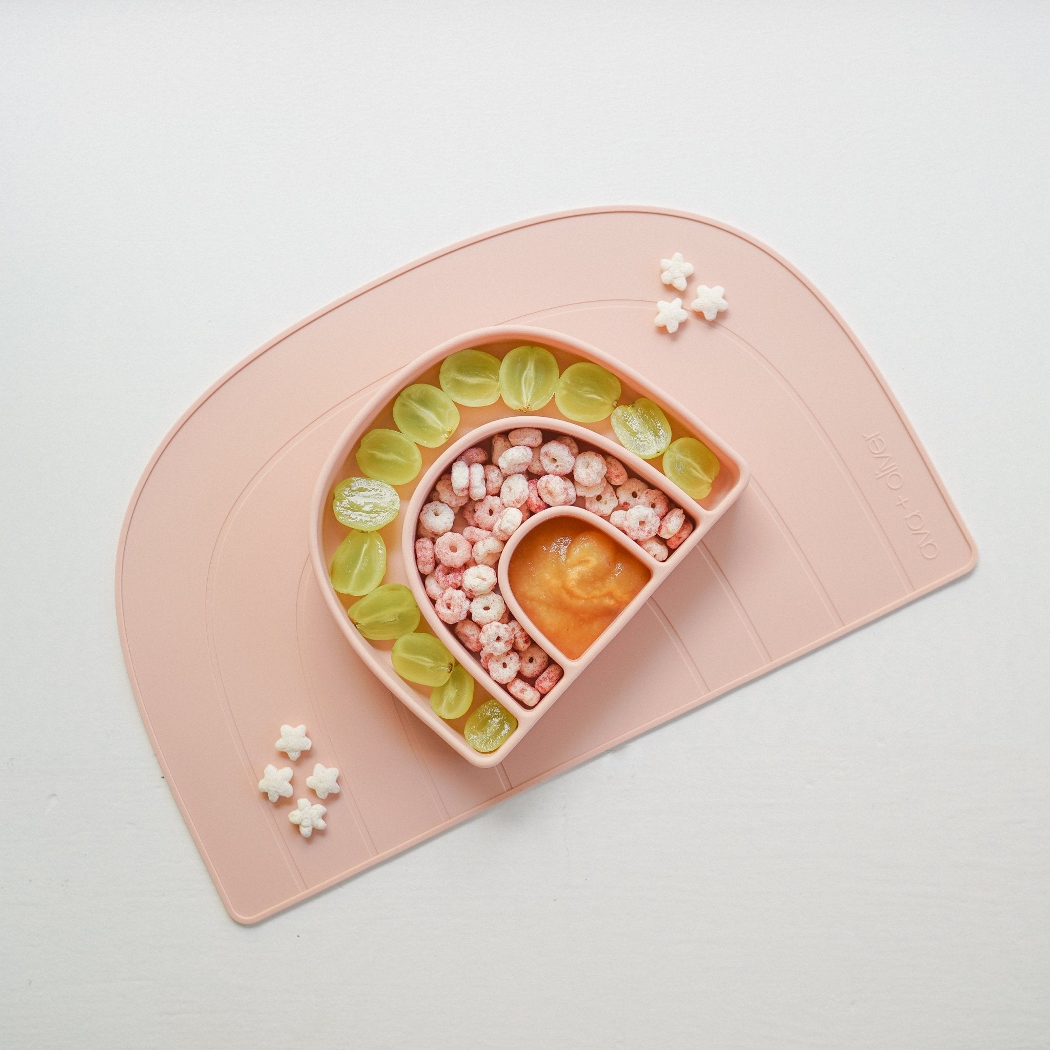 Rainbow Plate - Cultr. by Created for Culture asianowned aapimarketplace asianownedkids asianownedkidsproducts asianownedbrands