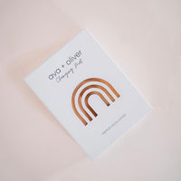 Vegan Leather Changing Mat | Pink Sand Scallop - Cultr. by Created for Culture asianowned aapimarketplace asianownedkids asianownedkidsproducts asianownedbrands