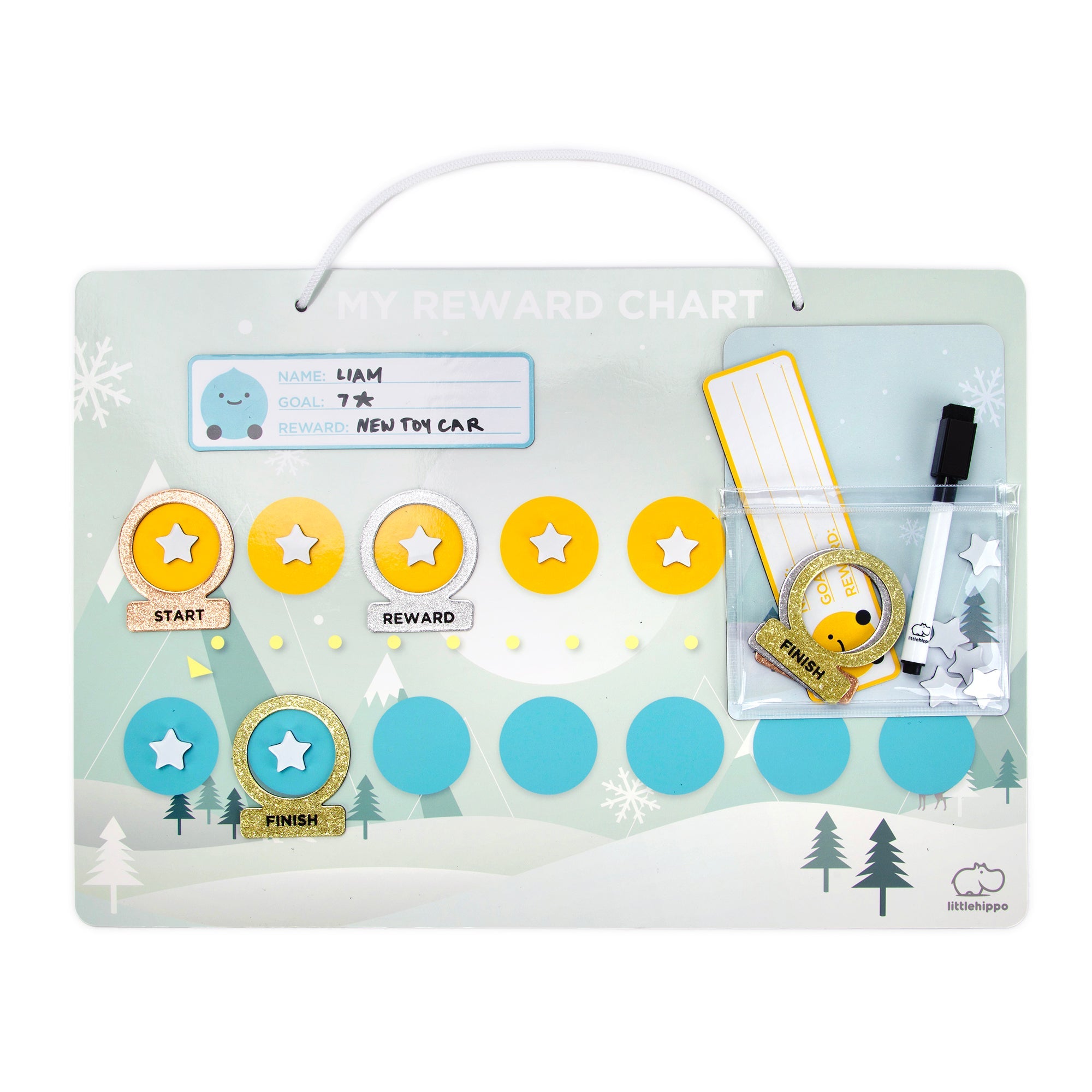 Ready for Bed Kit - Reward Chart and Bedtime Pass - Cultr. by Created for Culture asianowned aapimarketplace asianownedkids asianownedkidsproducts asianownedbrands