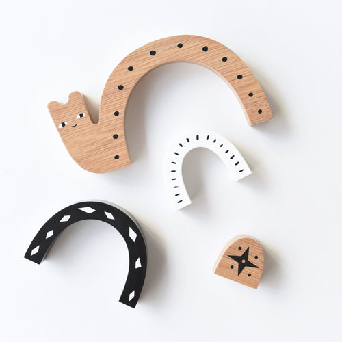 Bamboo Nesting Snail - Cultr. by Created for Culture asianowned aapimarketplace asianownedkids asianownedkidsproducts asianownedbrands