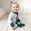 Zippered Romper in Elephant - Cultr. by Created for Culture asianowned aapimarketplace asianownedkids asianownedkidsproducts asianownedbrands