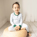 Two Piece Pajamas in Elephant - Cultr. by Created for Culture asianowned aapimarketplace asianownedkids asianownedkidsproducts asianownedbrands