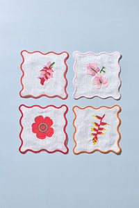 Flores Cocktail Napkin