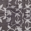 Folio Black Handcrafted Shibori Print Cotton Table Napkins ( set of 4 )