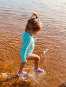 Lola One Piece Kids Swimsuit - Seafoam - Cultr. by Created for Culture asianowned aapimarketplace asianownedkids asianownedkidsproducts asianownedbrands