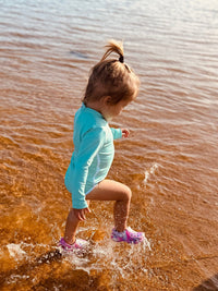 Lola One Piece Kids Swimsuit - Seafoam - Cultr. by Created for Culture asianowned aapimarketplace asianownedkids asianownedkidsproducts asianownedbrands