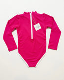 Lola One Piece Kids Swimsuit - Pitaya