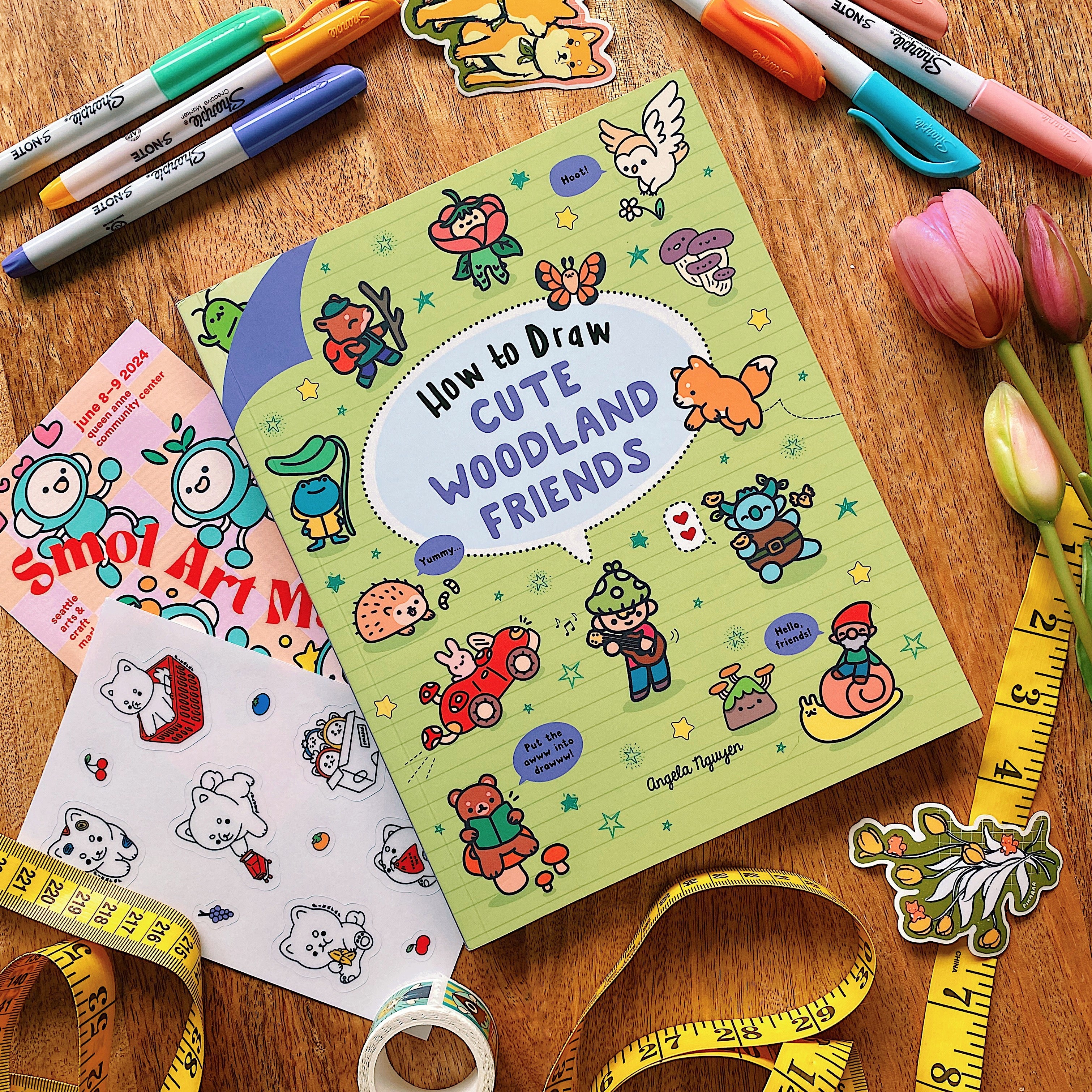 How to Draw Cute Woodland Friends (signed)