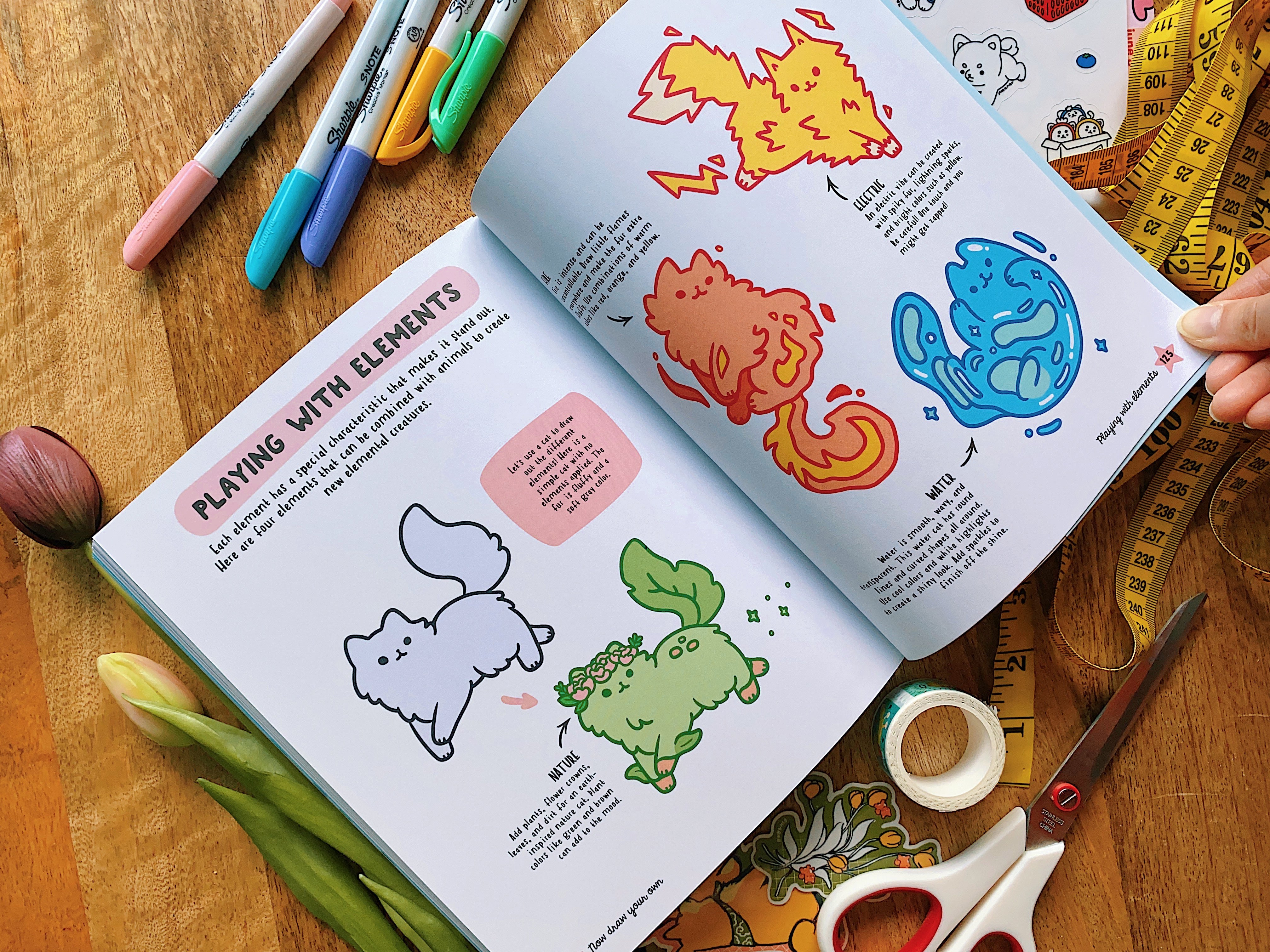 How to Draw Cute Beasts (signed)