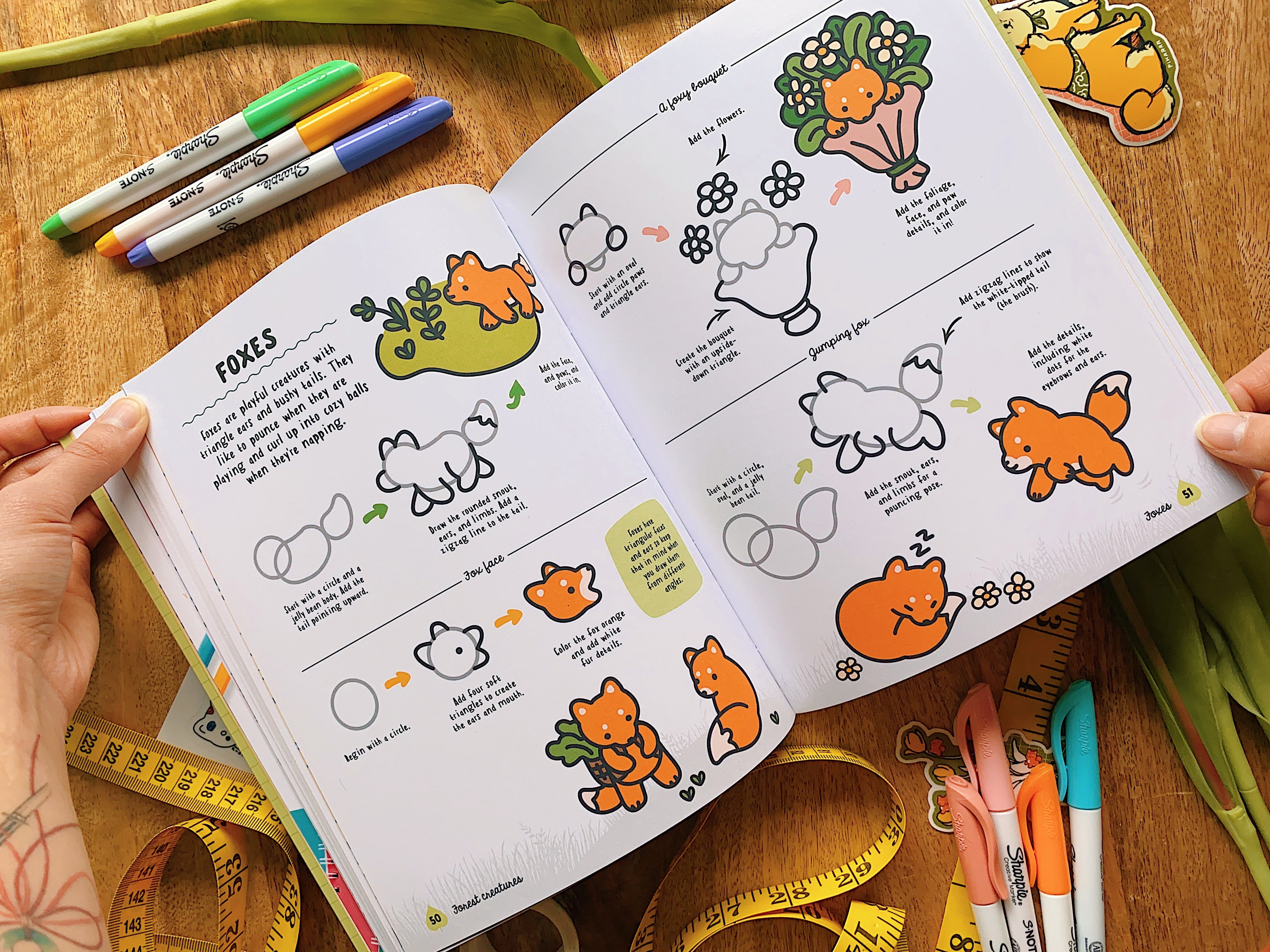 How to Draw Cute Woodland Friends (signed)