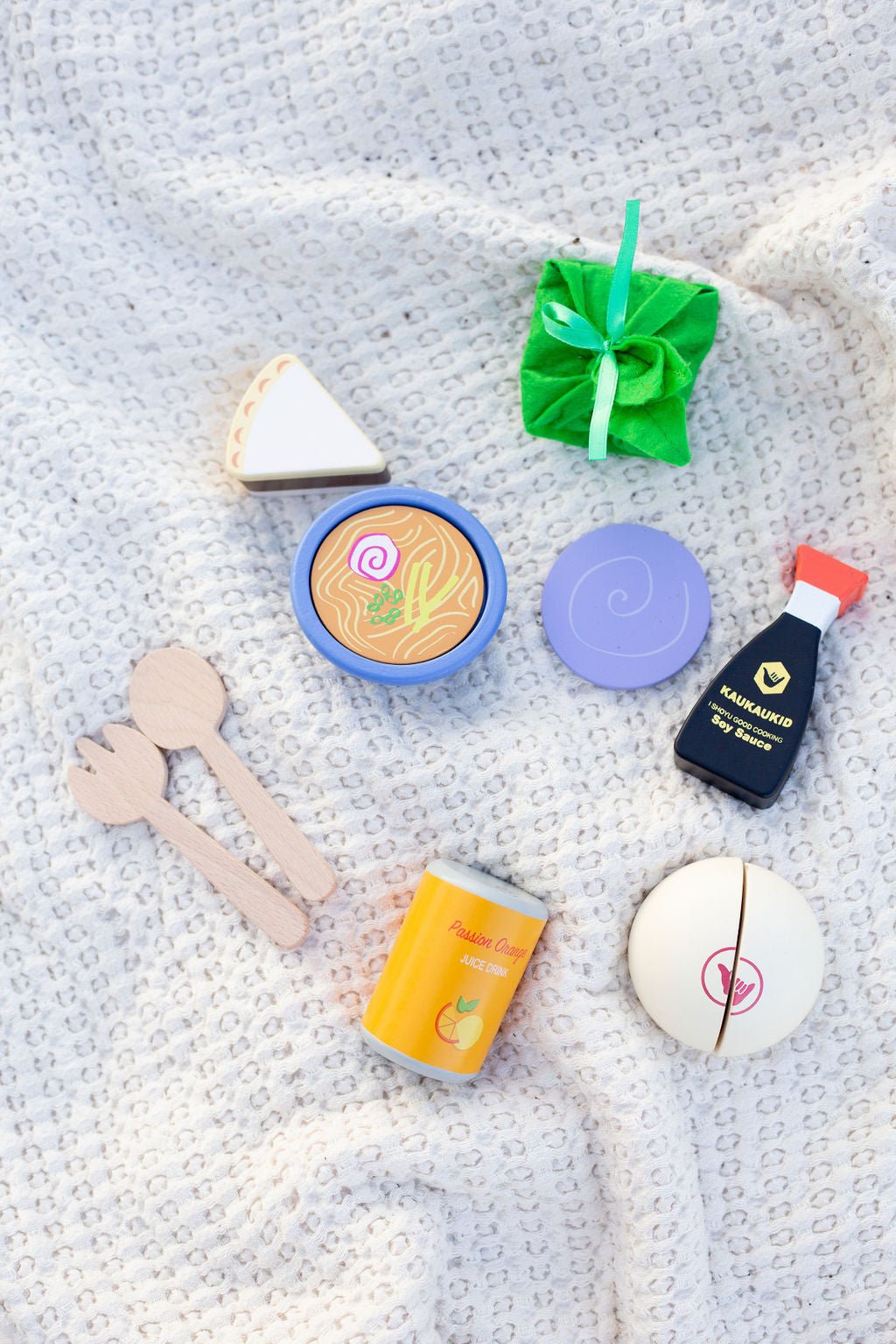 MORE Keiki Kaukau Play Food Set - Cultr. by Created for Culture asianowned aapimarketplace asianownedkids asianownedkidsproducts asianownedbrands