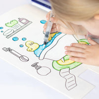 Watercolor Brushes Portable and Travel Friendly - Cultr. by Created for Culture asianowned aapimarketplace asianownedkids asianownedkidsproducts asianownedbrands