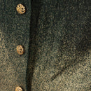 Green Jacquard Blazer Dress