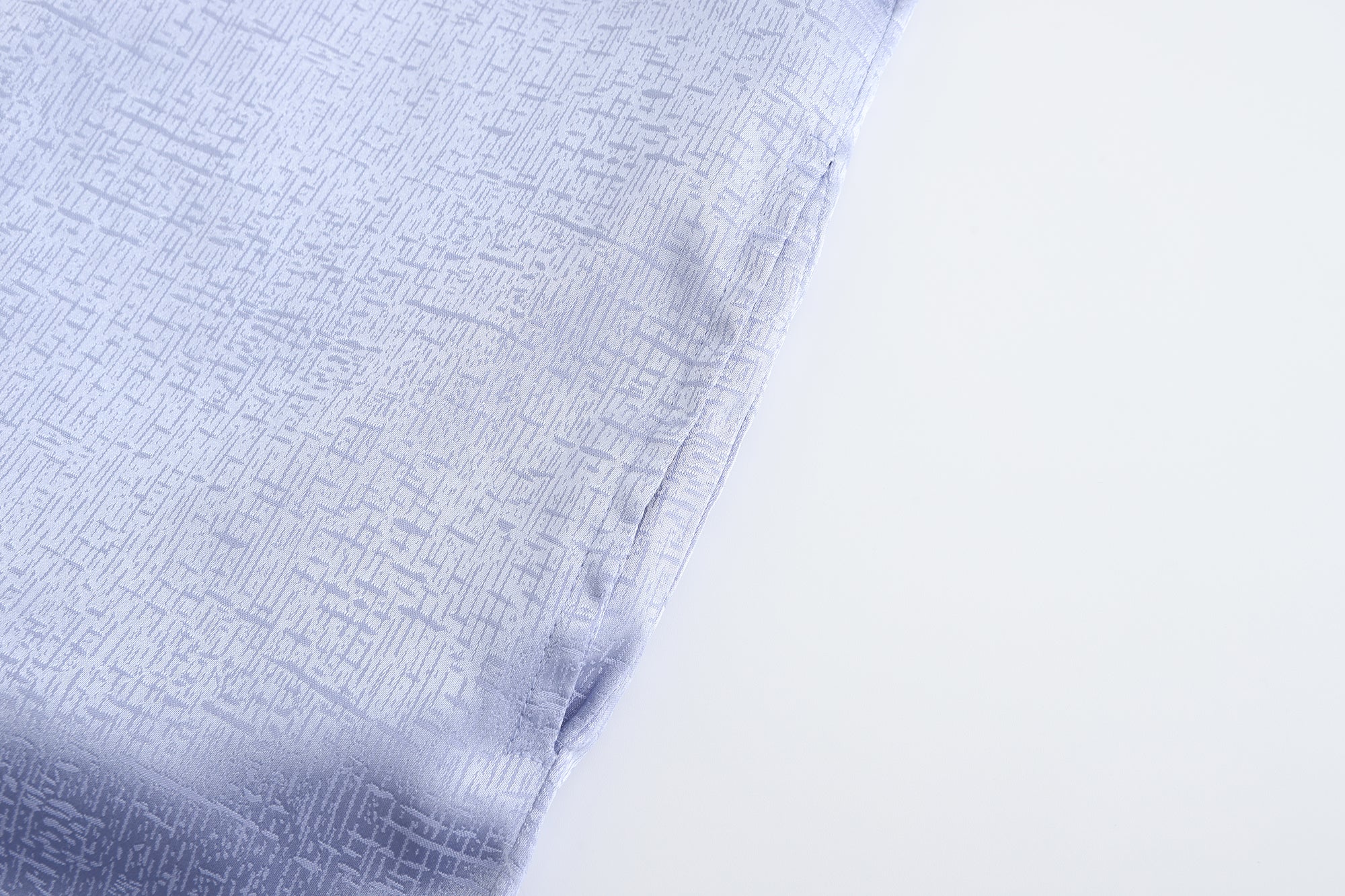 Dori Brocade Straight Collar Shirt