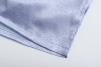 Dori Brocade Straight Collar Shirt