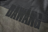 Han Patchwork Double Fleece Layer Hoodie