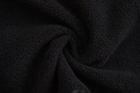 Han Patchwork Double Fleece Layer Hoodie