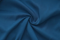 Dori Brocade Straight Collar Shirt Forest Blue