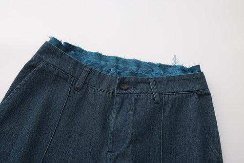 Laba Patch Denim Flared Jeans
