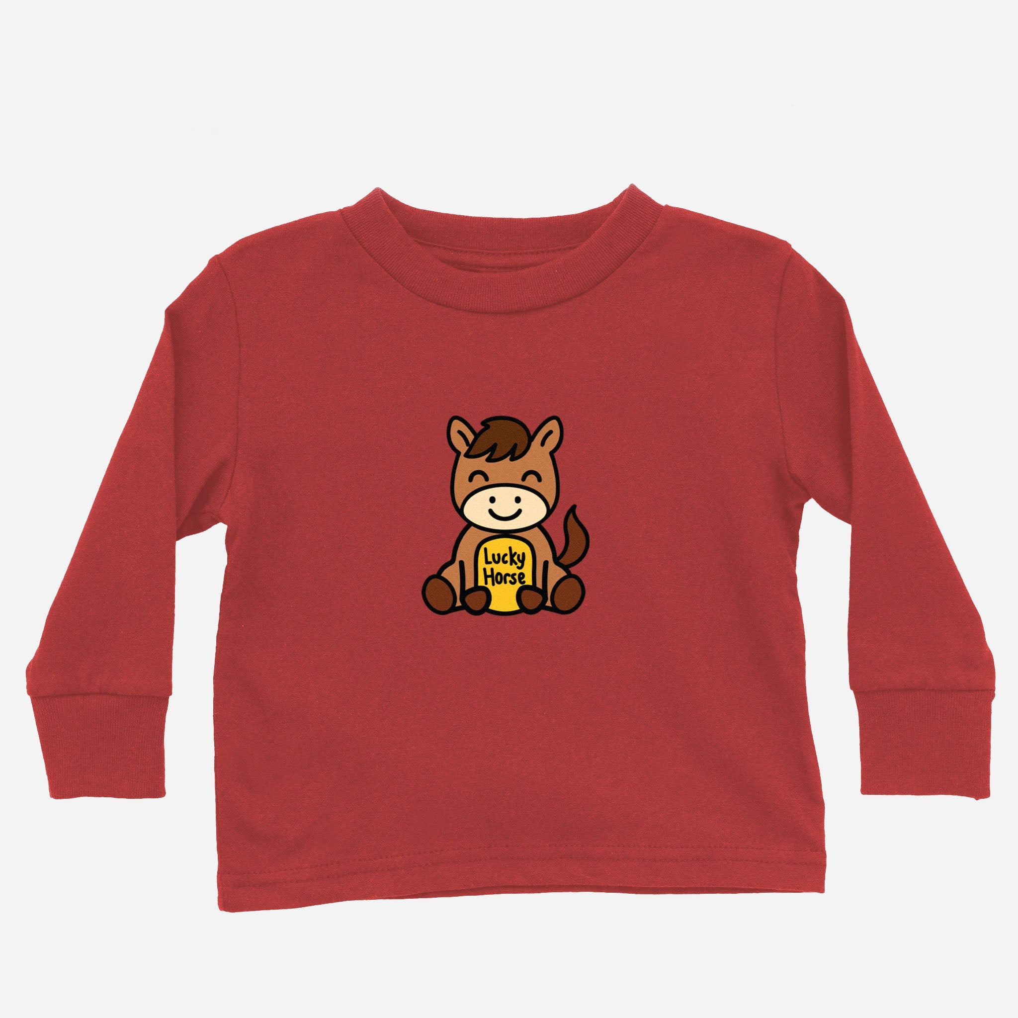 Lucky Zodiac Toddler Long Sleeve (Horse)