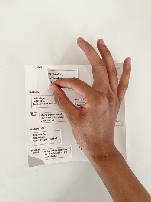 The Unofficial "Where's Spot" Hindi Sticker Packet (With AUDIO)