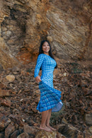 Zoe Dress - Palaka Blues