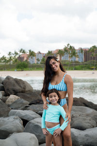 Stevie Two Piece Kids Swimsuit - Seafoam - Cultr. by Created for Culture asianowned aapimarketplace asianownedkids asianownedkidsproducts asianownedbrands