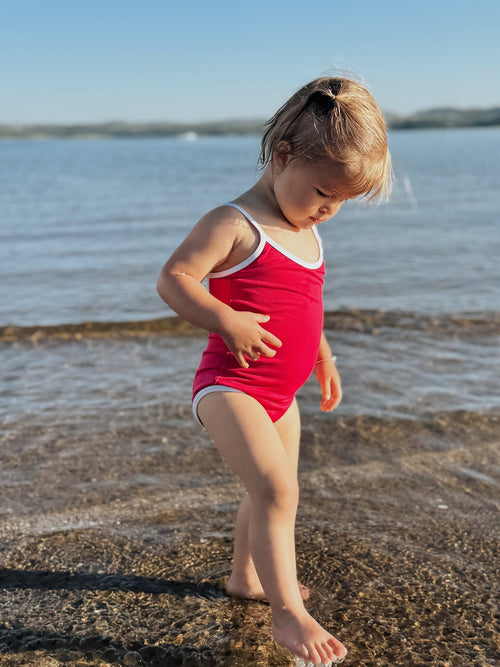 Millie One Piece Kids Swimsuit - Pitaya - Cultr. by Created for Culture asianowned aapimarketplace asianownedkids asianownedkidsproducts asianownedbrands