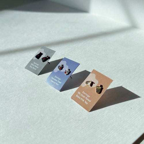 Soy Sauce Earring Studs