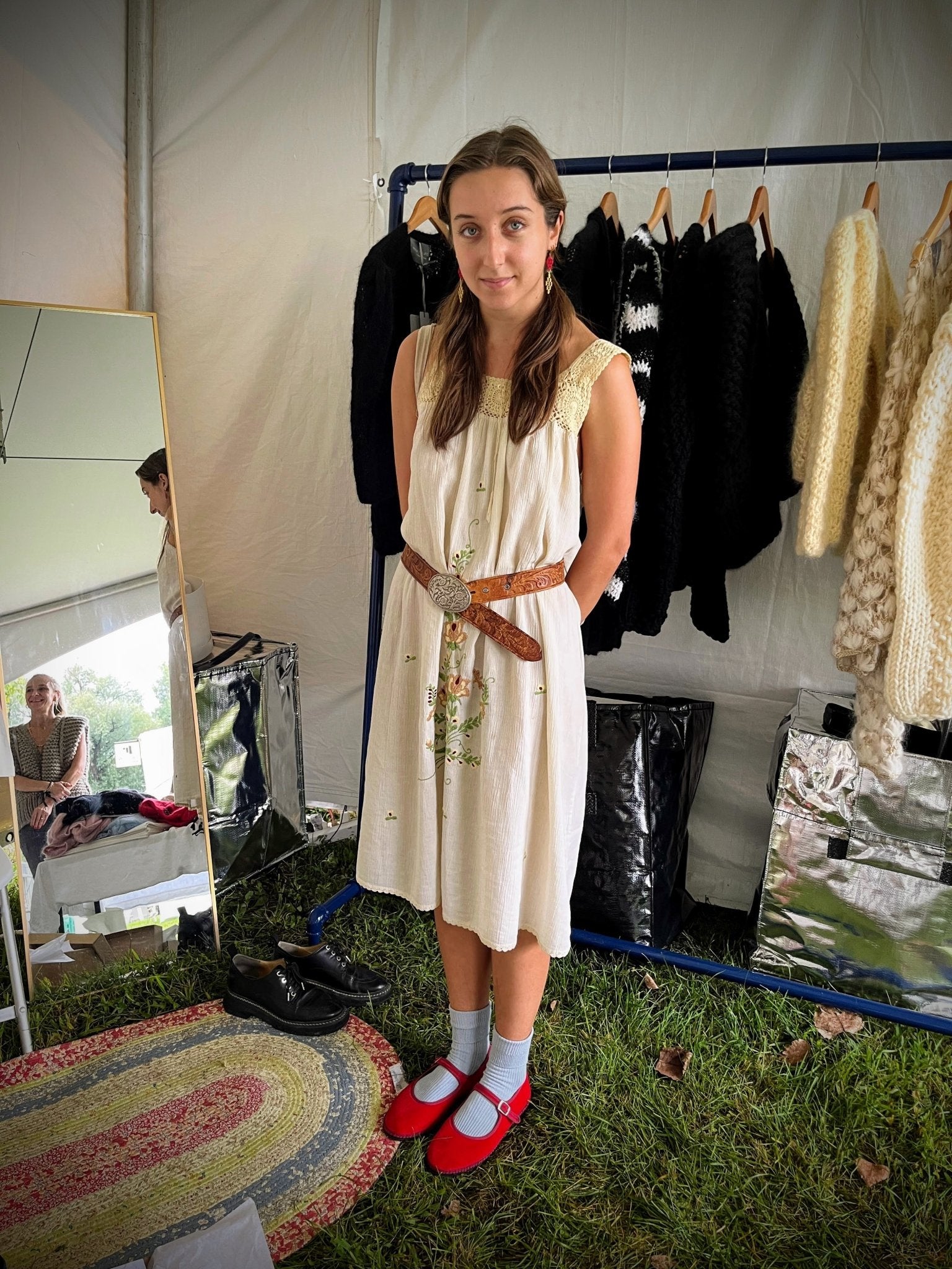 Mary Jane Furlane Red - Cultr. by Created for Culture SantM #aapimarketplace# #asianownedproduct#