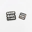 Asian Girl Power Bubble Pins - Cultr. by Created for Culture asianowned aapimarketplace asianownedkids asianownedkidsproducts asianownedbrands