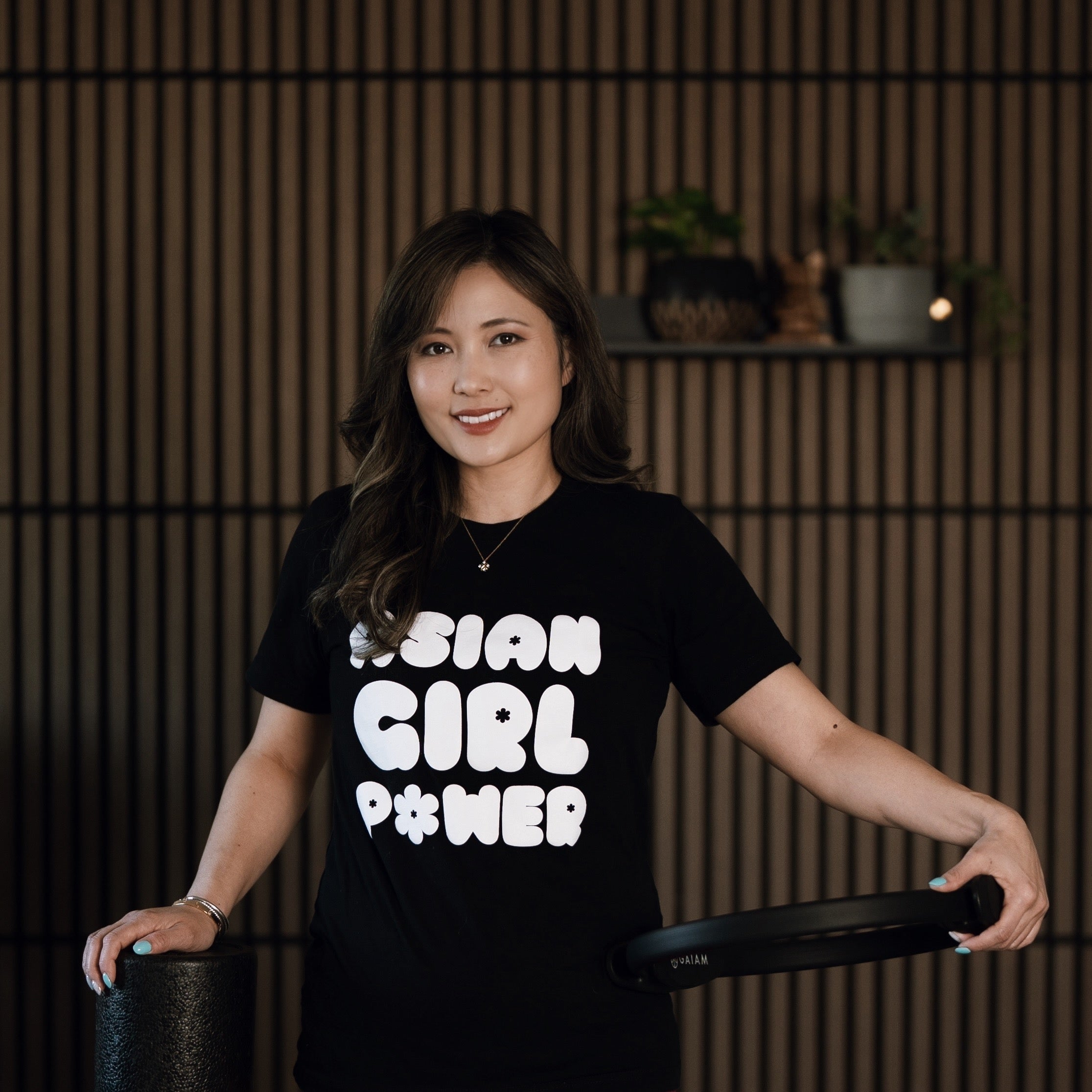 Asian Girl Power Bubble T-shirt
