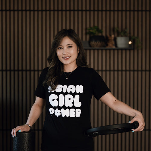 Asian Girl Power Bubble T-shirt