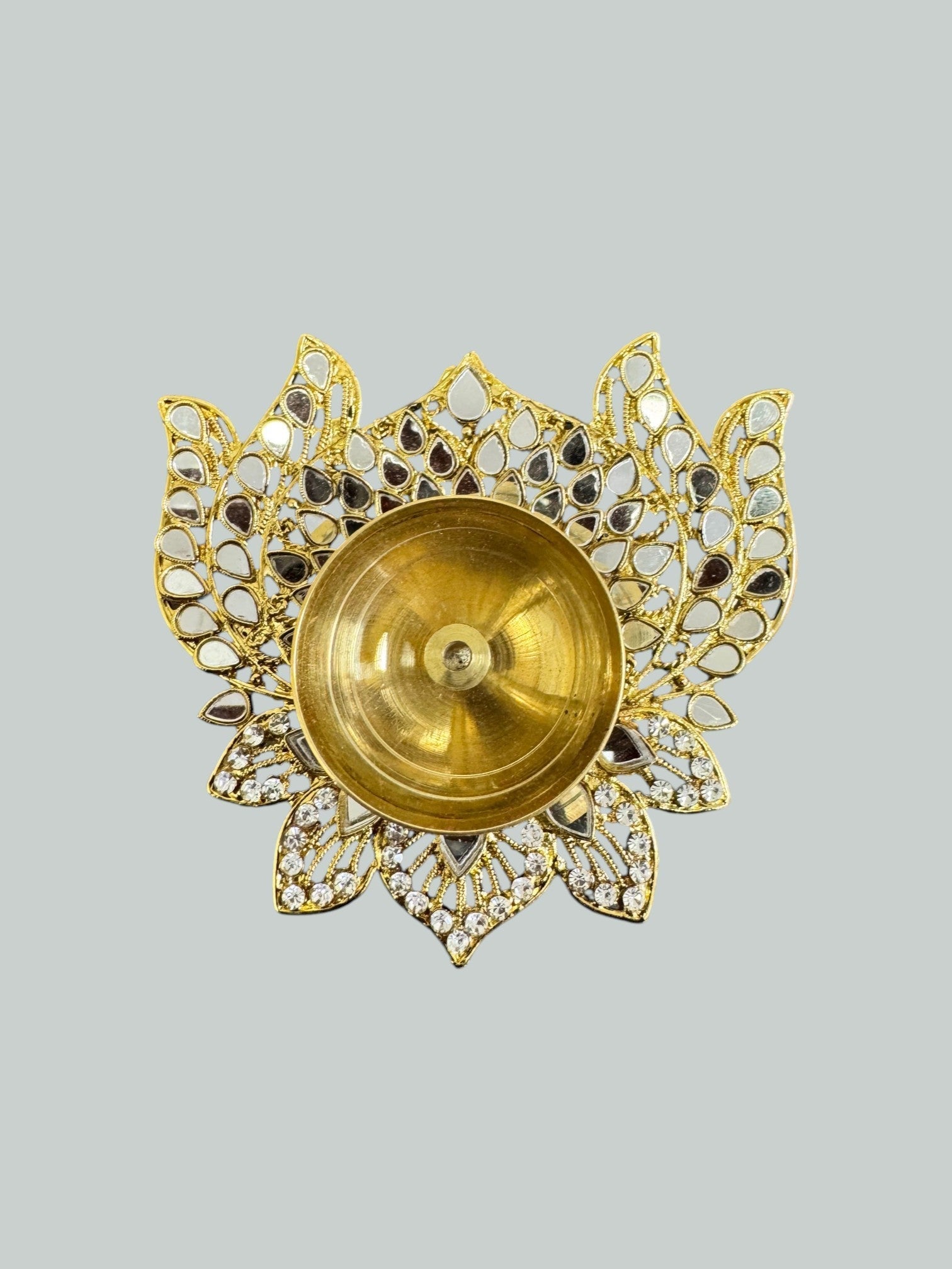 Mirror Akhand Diya's in Different Shapes
